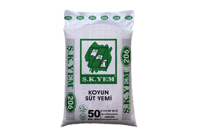 206 Koyun S&uuml;t Yemi